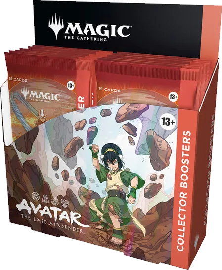 Avatar The Last Airbender, Collector Booster Display
